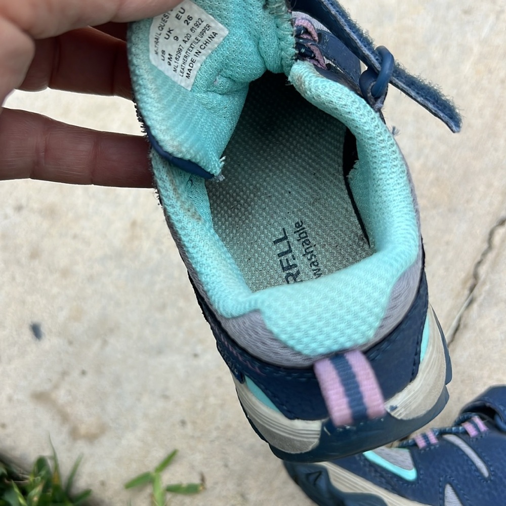 Merrell Kids Sneakers - Blue and Green - Picture 13 of 13